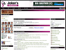 Tablet Screenshot of jokersupdates.com